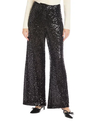 Fifteen Twenty Lynette Sequined Pants In Black