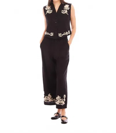 Fifteen Twenty Mason Wide Leg Pants In Black