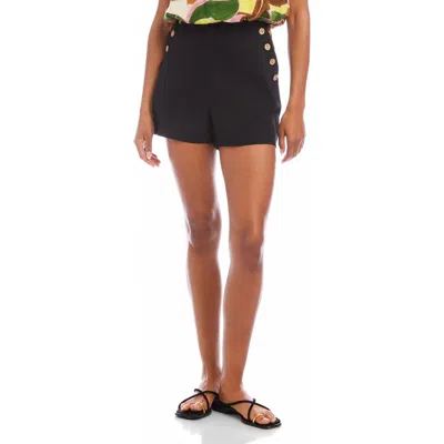 FIFTEEN TWENTY FIFTEEN TWENTY MEL BUTTON POCKET SHORTS