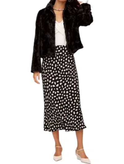 Fifteen Twenty Mia Bias Skirt In Dot In Multi