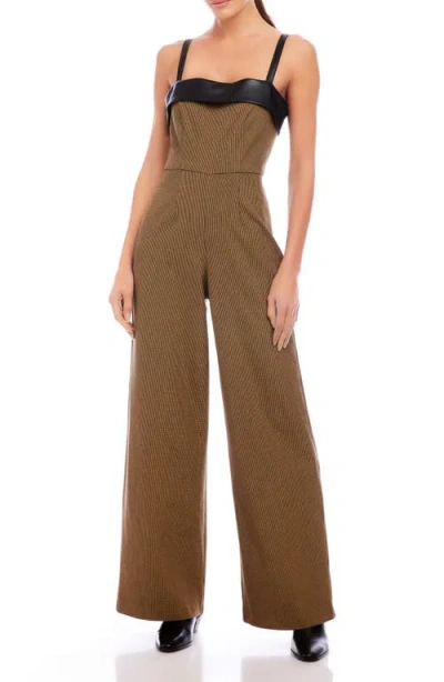 Fifteen Twenty Paloma Micro Houndstooth Jumpsuit