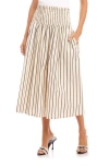 Fifteen Twenty Rhea Striped Skirt In Stripe