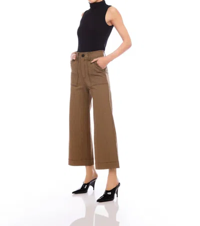 FIFTEEN TWENTY RYLEE CROP PANT IN HOUNDSTOOTH