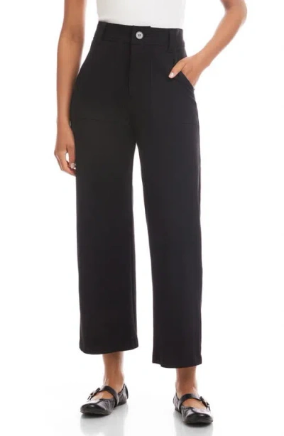 Fifteen Twenty Rylee Crop Pants In Black