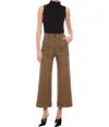 Fifteen Twenty Rylee Stretch Wide Leg Crop Pants In Multi