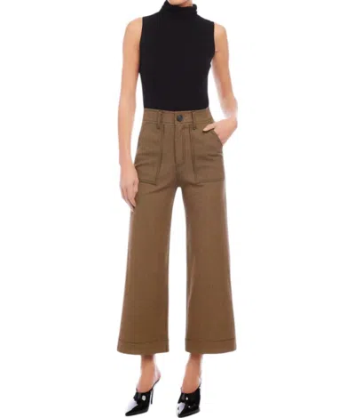 FIFTEEN TWENTY RYLEE CROP PANTS IN HOUNDSTOOTH