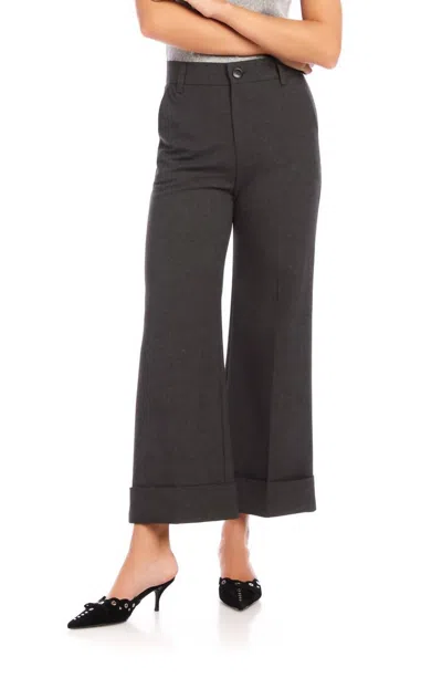 Fifteen Twenty Rylee Cuffed Pant In Gray