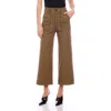 Fifteen Twenty Rylee Stretch Wide Leg Crop Pants In Houndstooth