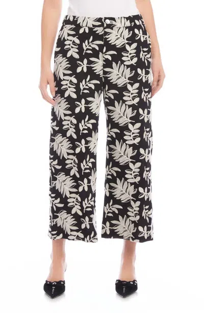 Fifteen Twenty Rylie Cropped Pants In Black