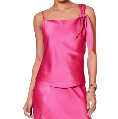 Fifteen Twenty Sasha Tank In Bright Pink