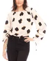 Fifteen Twenty Serafina Blouse Top In Print In Print