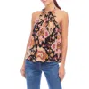 Fifteen Twenty Sicilie Halter Neck Tank Top In Multi In Print