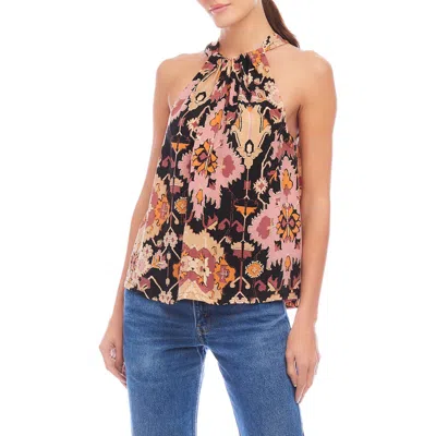 Fifteen Twenty Sicilie Halter Neck Tank Top In Multi