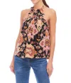 Fifteen Twenty Sicilie Halter Neck Tank Top In Multi In Multi