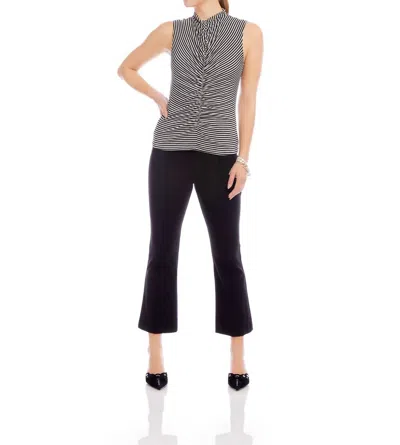 Fifteen Twenty Sigourney Pintuck Pants In Black