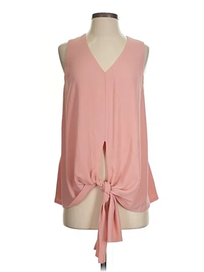 Pre-owned Fifteen Twenty Sleeveless Blouse In Pink