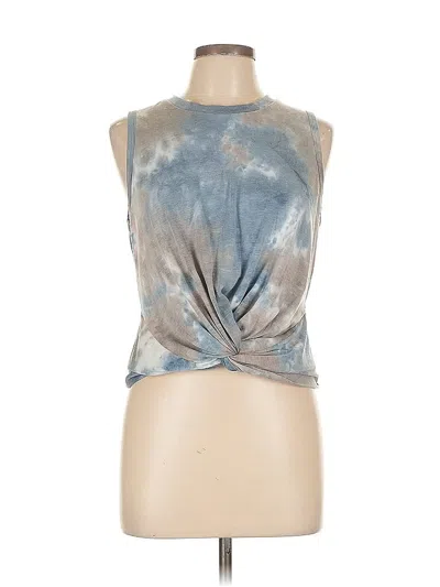 Pre-owned Fifteen Twenty Sleeveless Top Blue Halter Neckline Tops
