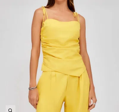 Fifteen Twenty Stilla Cami In Yellow