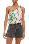 Fifteen Twenty Vanita One Shoulder Sleeveless Top