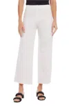 Fifteen Twenty High Waist Crop Wide Leg Pants In White