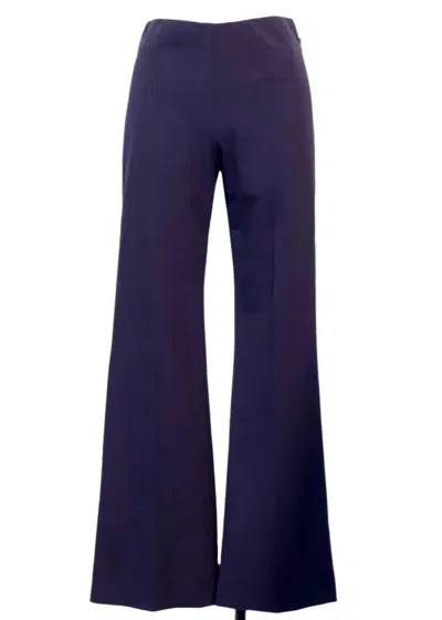 Fifteen Twenty Women's Bootcut Pants In Navy In Blue