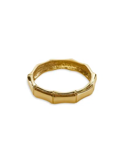 Fifth & Dune Women's Goldtone Bamboo Hinge Bracelet