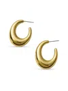 Fifth & Dune Women's Goldtone Bubble Half Hoop Earrings In Gold