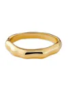 Fifth & Dune Women's Goldtone Curved Bangle Bracelet In Gold
