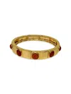 Fifth & Dune Women's Goldtone Resin Stretch Tile Bracelet In Gold