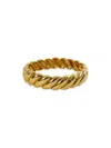 Fifth & Dune Women's Goldtone Twisted Bangle Bracelet In Gold
