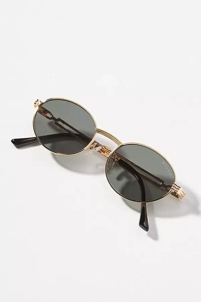 Fifth & Ninth Blake Circle Sunglasses In Gold