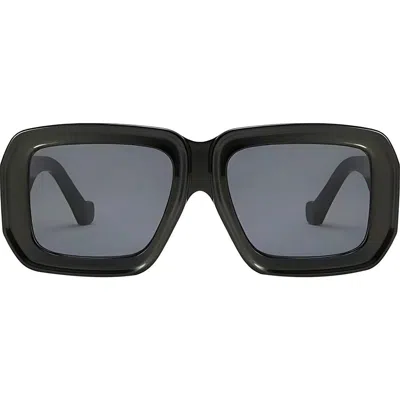 Fifth & Ninth Brooke 52mm Polarized Square Sunglasses In Black