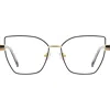 Fifth & Ninth Chai 56mm Cat Eye Blue Light Blocking Glasses In Metallic