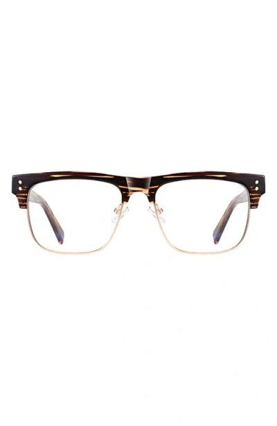 Fifth & Ninth Chaplin 55mm Square Blue Light Blocking Glasses