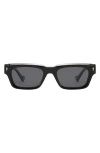 Fifth & Ninth Cole 50mm Polarized Rectangular Sunglasses In Multi