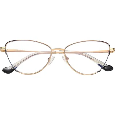 Fifth & Ninth Cora 54mm Cat Eye Blue Light Blocking Glasses In Multi