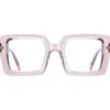 Fifth & Ninth Etta 48mm Square Blue Light Blocking Glasses In Neutral