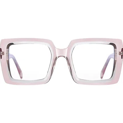 Fifth & Ninth Etta 48mm Square Blue Light Blocking Glasses In Multi