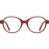 Fifth & Ninth Hollis 50mm Round Blue Light Blocking Glasses In Brown