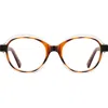 Fifth & Ninth Hollis 50mm Round Blue Light Blocking Glasses In Multi