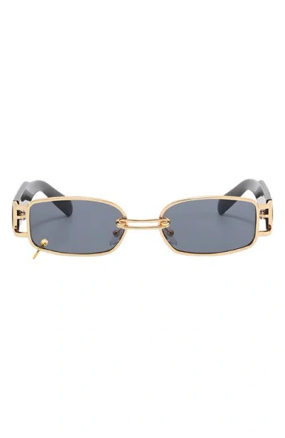 Fifth & Ninth Inez 55mm Rectangular Sunglasses