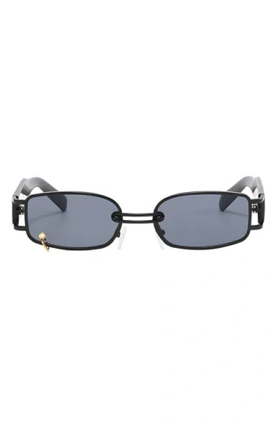 Fifth & Ninth Inez 55mm Rectangular Sunglasses