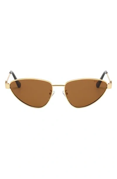 Fifth & Ninth Jasmine 58mm Polarized Cat Eye Sunglasses In Multi
