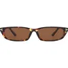 Fifth & Ninth Lana 55mm Rectangular Sunglasses