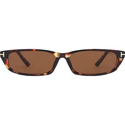 Fifth & Ninth Lana 55mm Rectangular Sunglasses