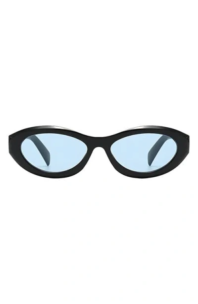 Fifth & Ninth Leona 54mm Polarized Oval Sunglasses In Multi