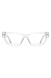 Fifth & Ninth Maya 53mm Geometric Blue Light Blocking Glasses In Clear