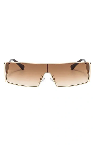 Fifth & Ninth Paloma 65mm Oversize Shield Sunglasses In Multi