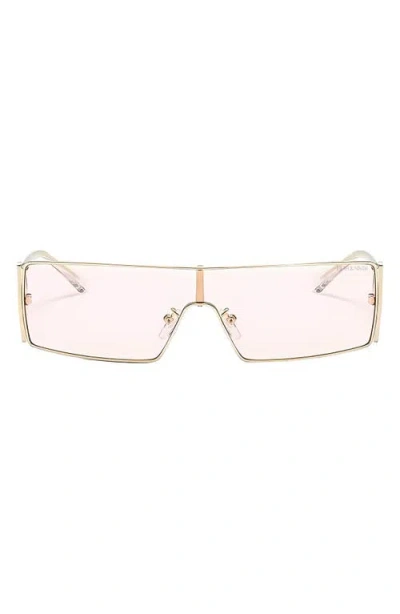 Fifth & Ninth Paloma 65mm Oversize Shield Sunglasses In Multi