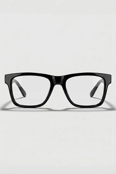 Fifth & Ninth Parker Rectangle Blue Light Glasses In Black At Urban Outfitters
